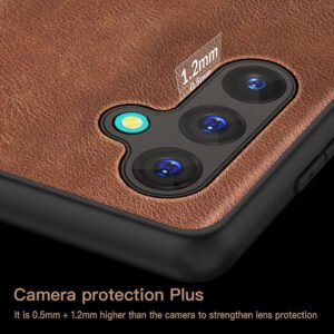 Samsung A55 Leather Back Case - Image 3